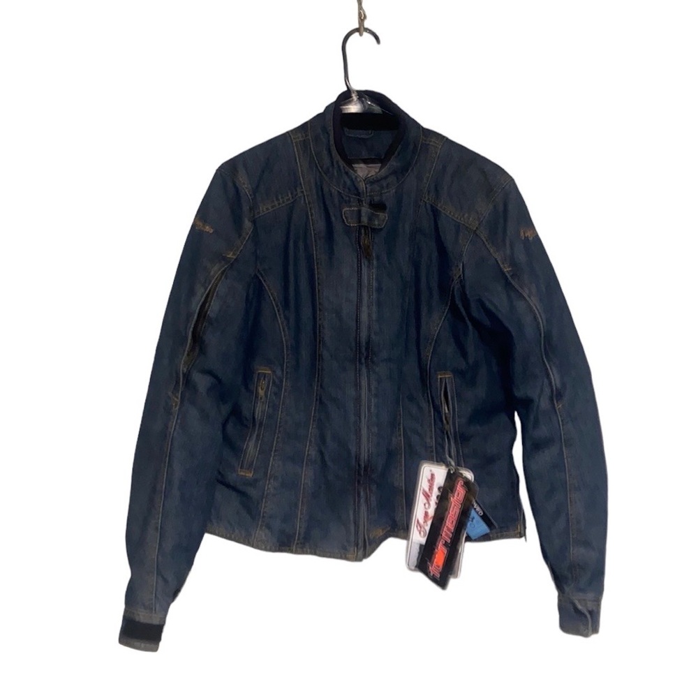 Tourmaster Indigo Denim Moro Jacket/Coat Size XL-14/16 NWT!